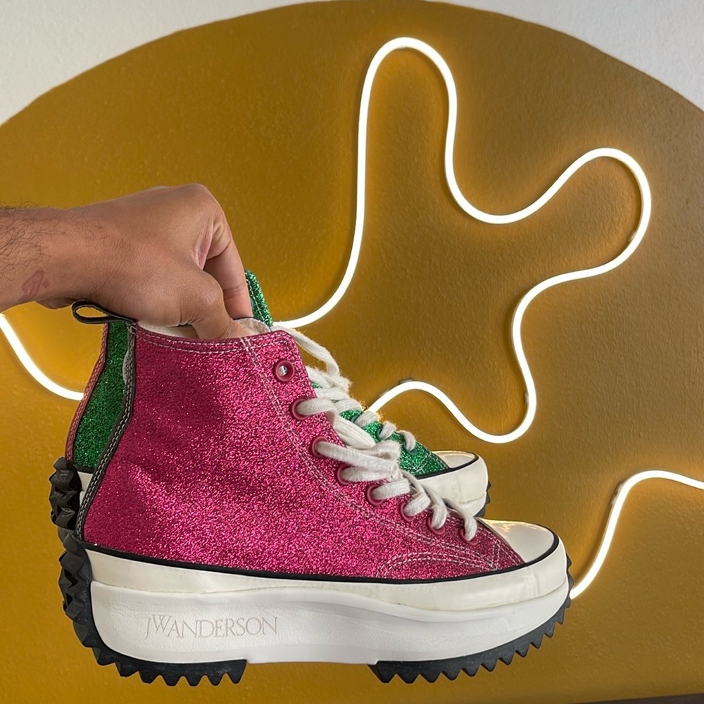 JW Anderson x Converse Run Star Hike Hi (Blue / Jolly Green)